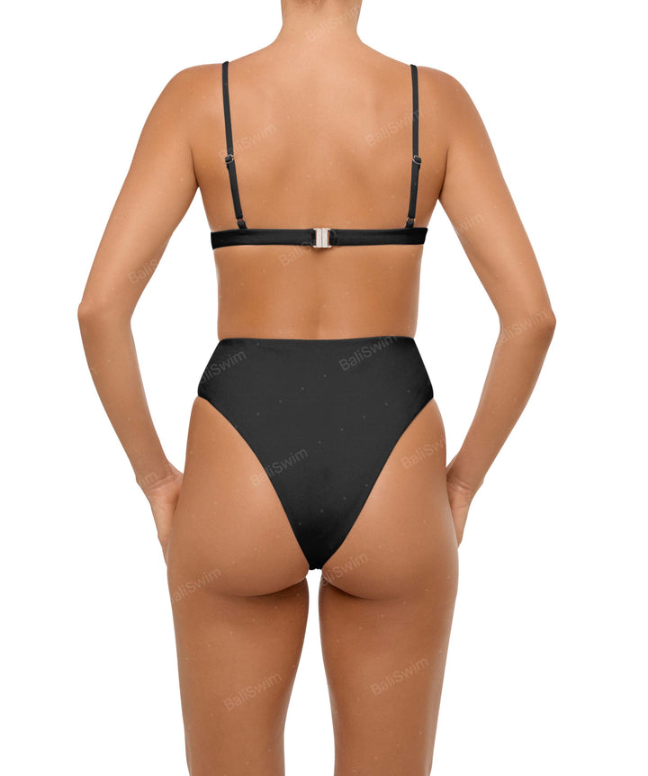 BSWS-S58 Wrap Around Twisted One Piece