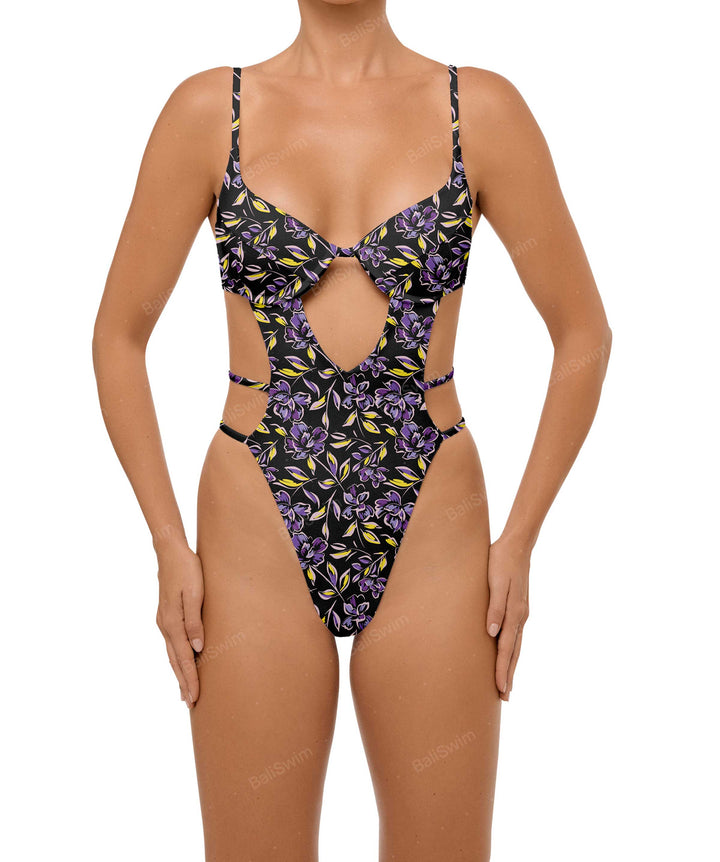 BSWS-S63 V-underwired CutOut One Piece