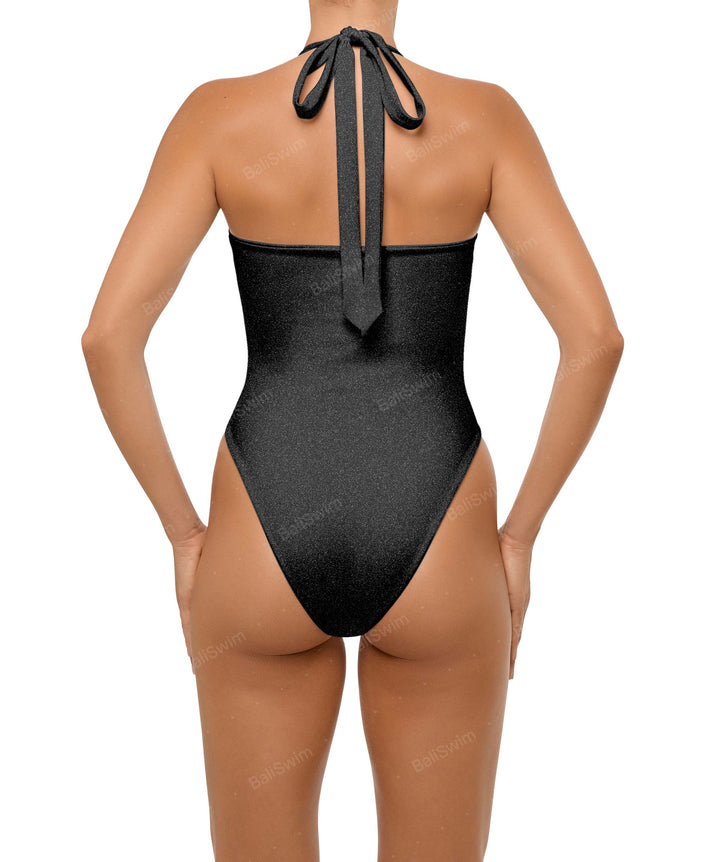 BSWS-S65 High Neck Keyhole One Piece