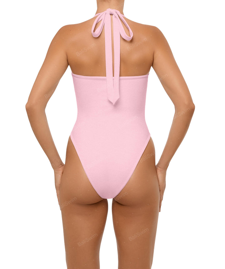 BSWS-S65 High Neck Keyhole One Piece