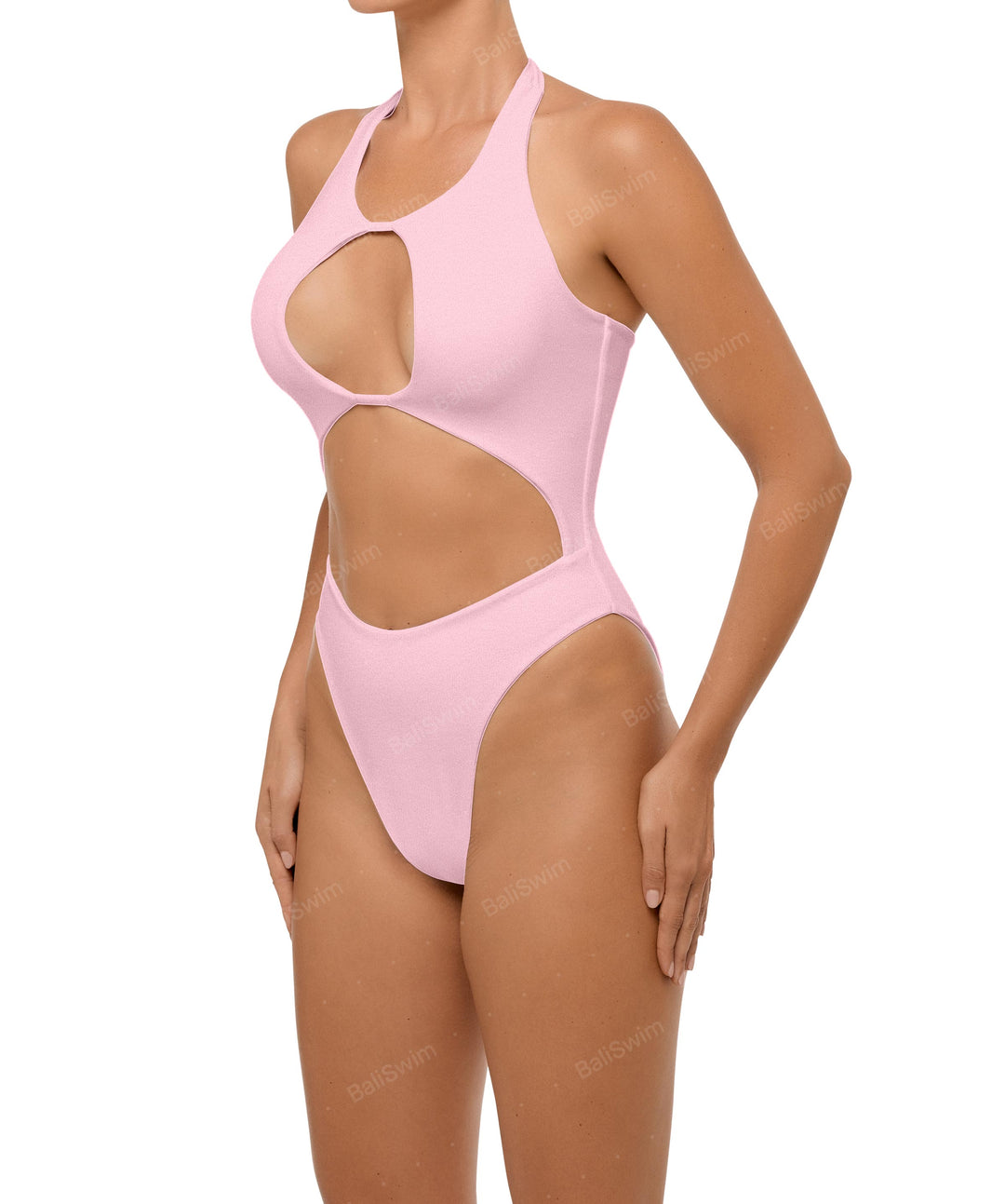 BSWS-S65 High Neck Keyhole One Piece