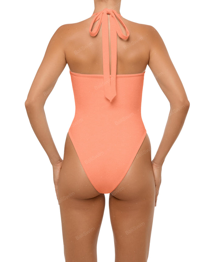 BSWS-S65 High Neck Keyhole One Piece