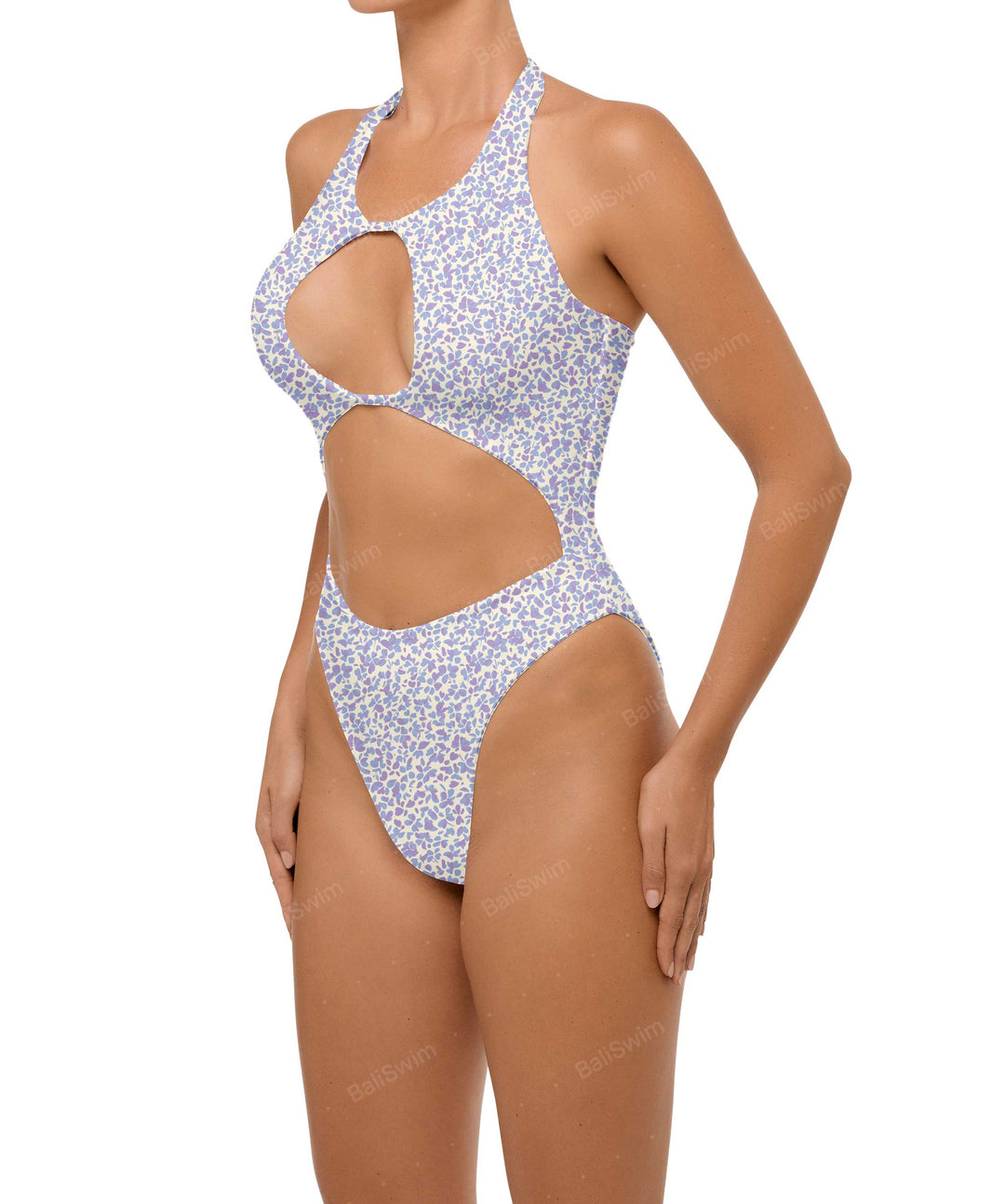 BSWS-S65 High Neck Keyhole One Piece