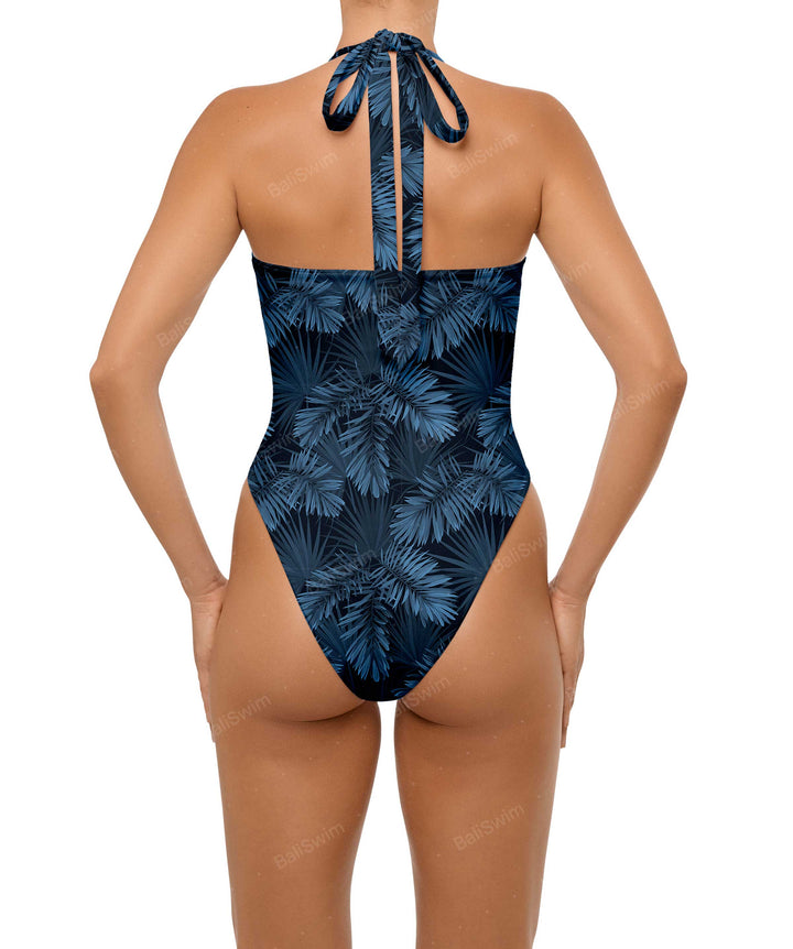 BSWS-S65 High Neck Keyhole One Piece