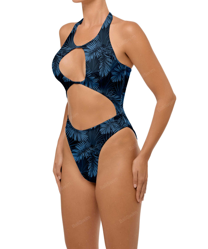 BSWS-S65 High Neck Keyhole One Piece