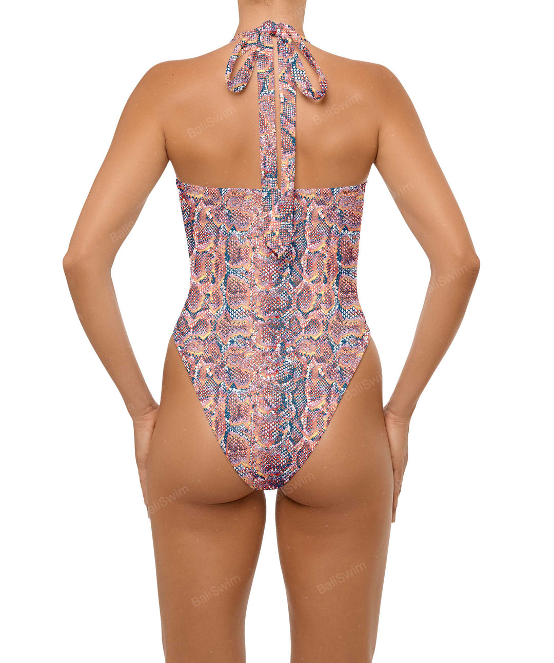 BSWS-S65 High Neck Keyhole One Piece