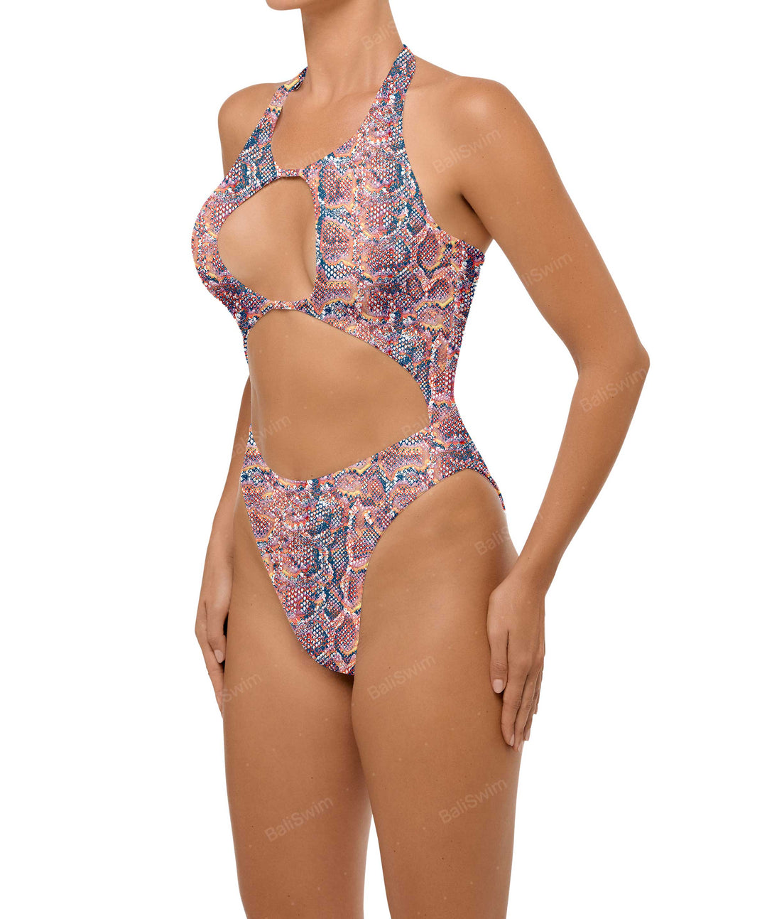 BSWS-S65 High Neck Keyhole One Piece