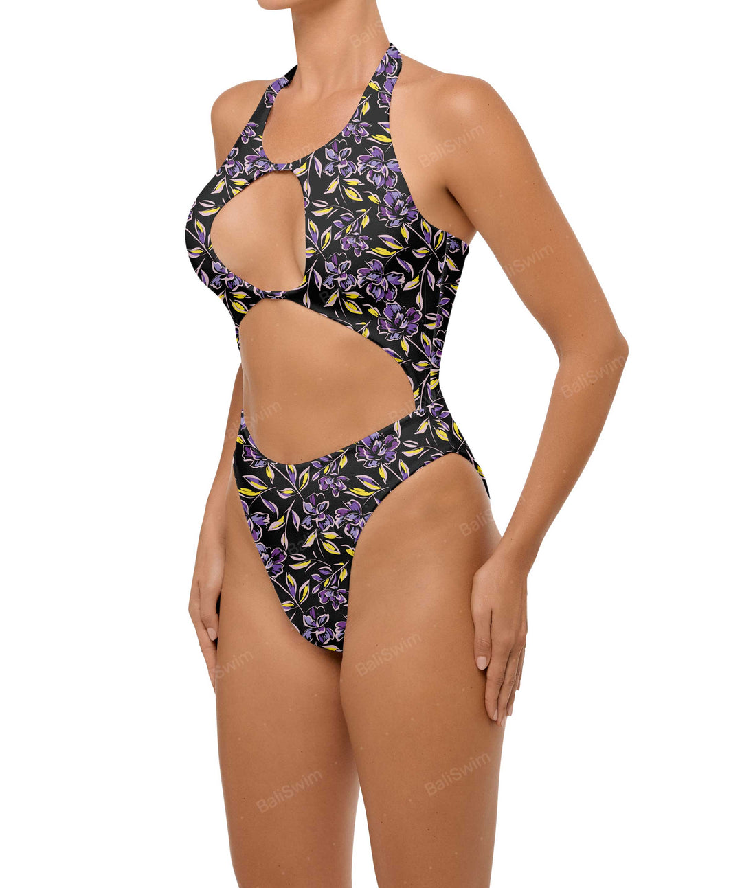 BSWS-S65 High Neck Keyhole One Piece