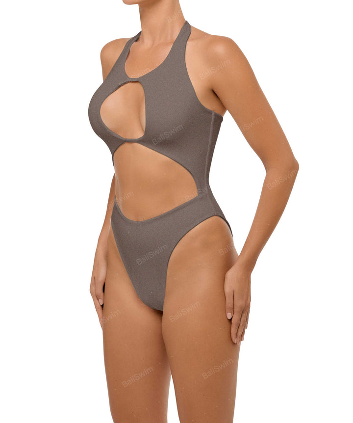 BSWS-S65 High Neck Keyhole One Piece