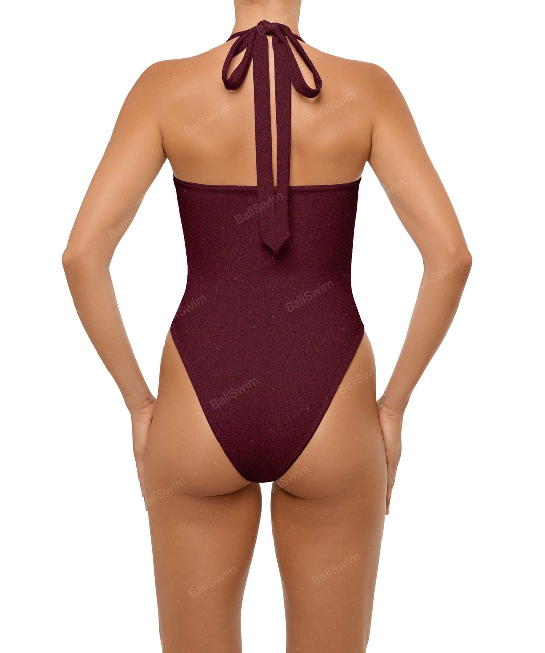 BSWS-S65 High Neck Keyhole One Piece