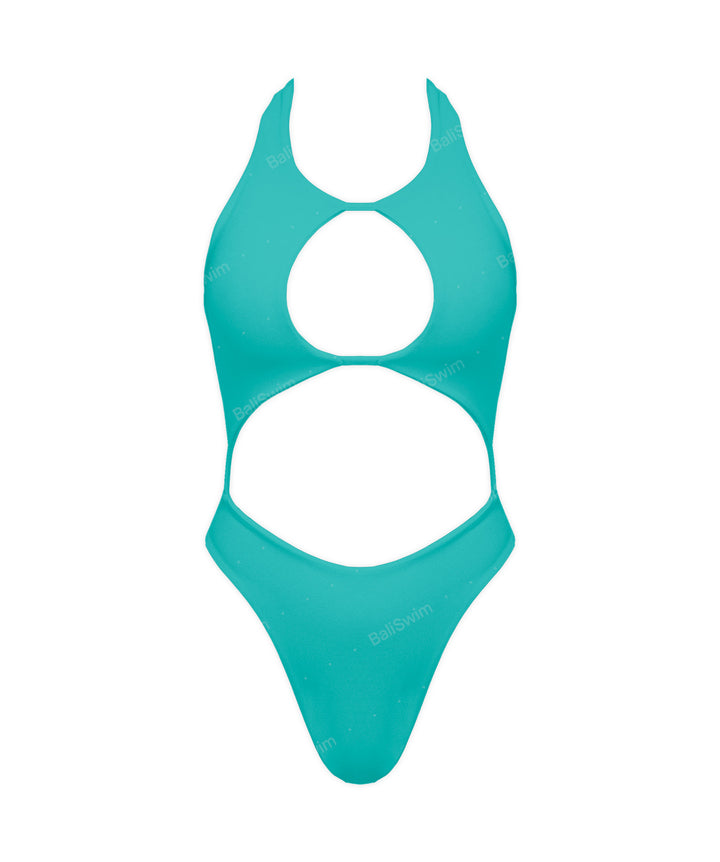 BSWS-S65 High Neck Keyhole One Piece