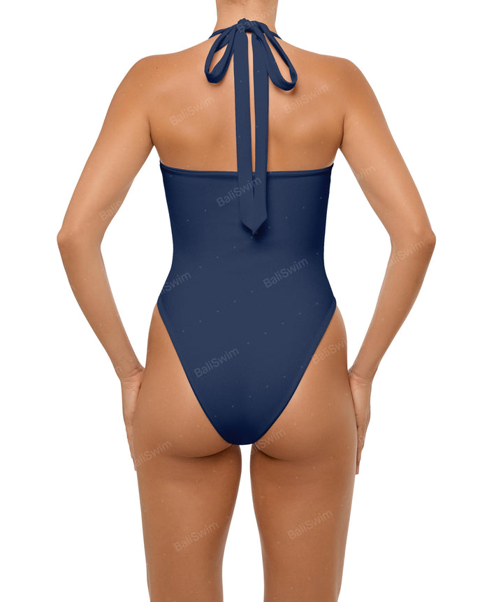 BSWS-S65 High Neck Keyhole One Piece