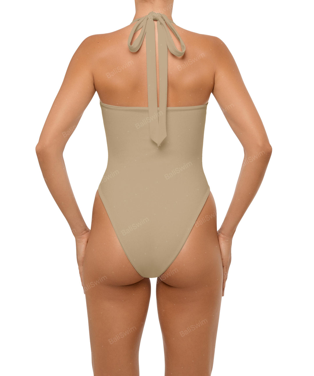 BSWS-S65 High Neck Keyhole One Piece