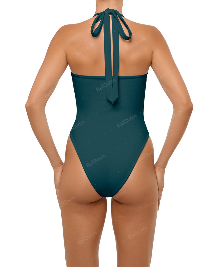 BSWS-S65 High Neck Keyhole One Piece