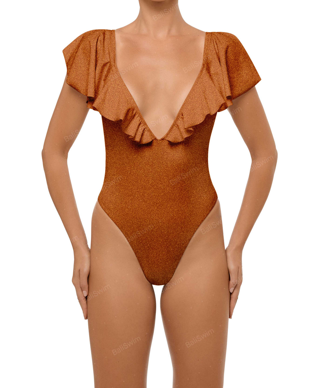 BSWS-S66 Flounce Sleeves One Piece