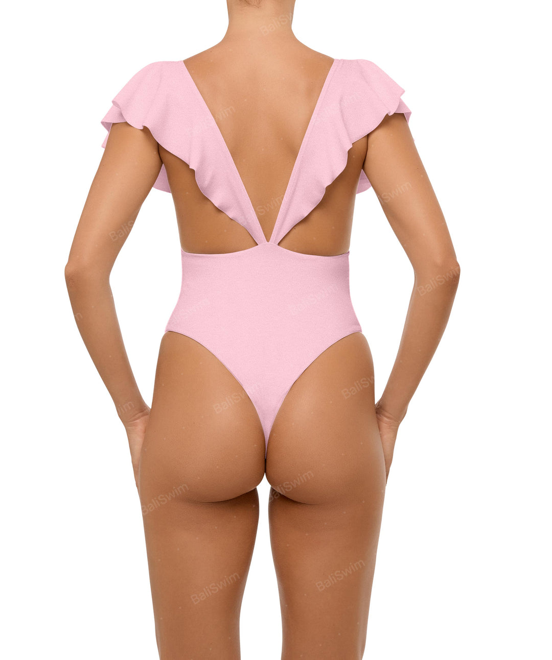 BSWS-S66 Flounce Sleeves One Piece