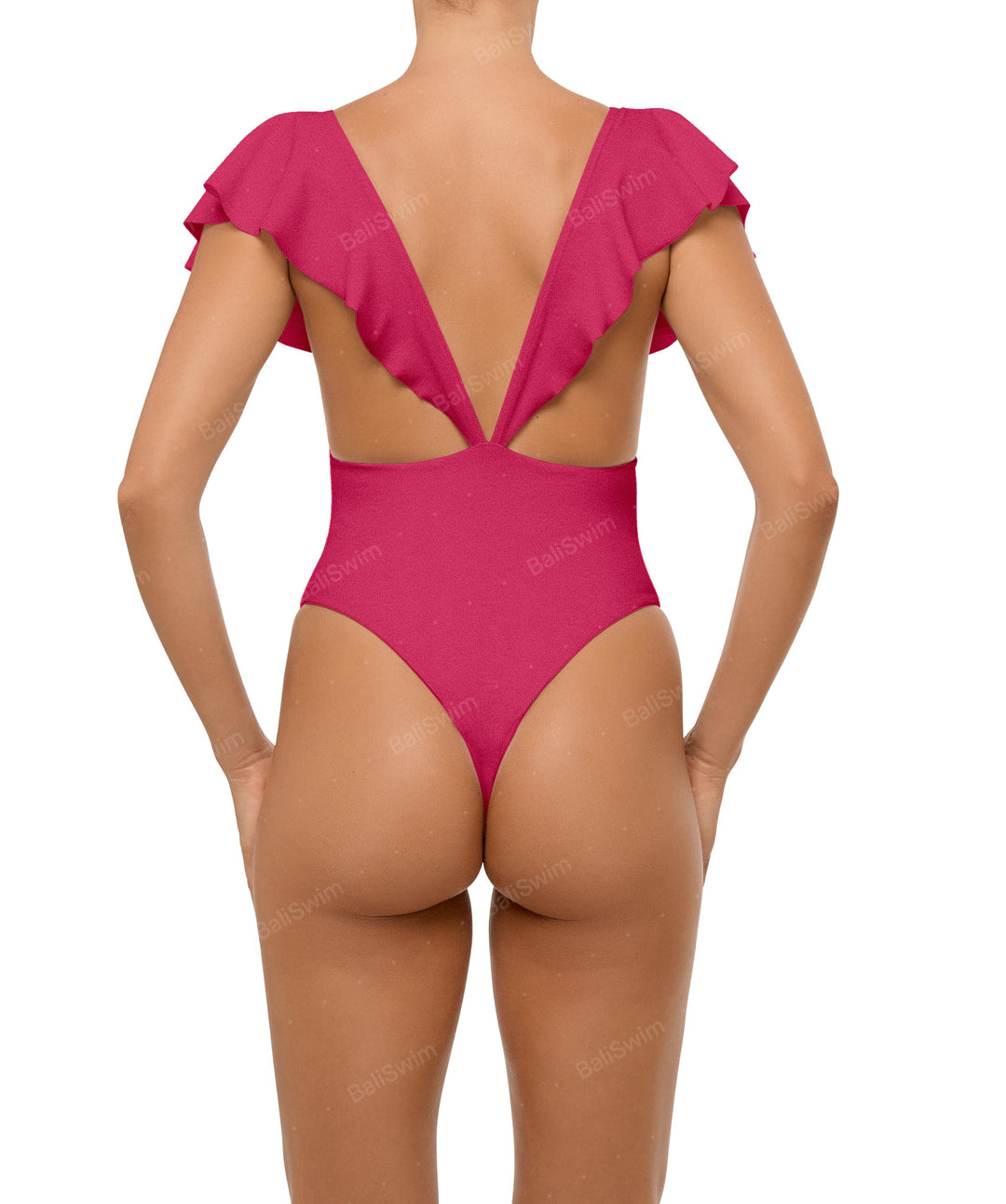 BSWS-S66 Flounce Sleeves One Piece