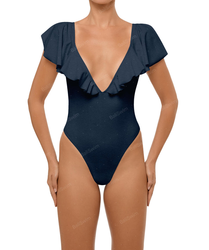 BSWS-S66 Flounce Sleeves One Piece