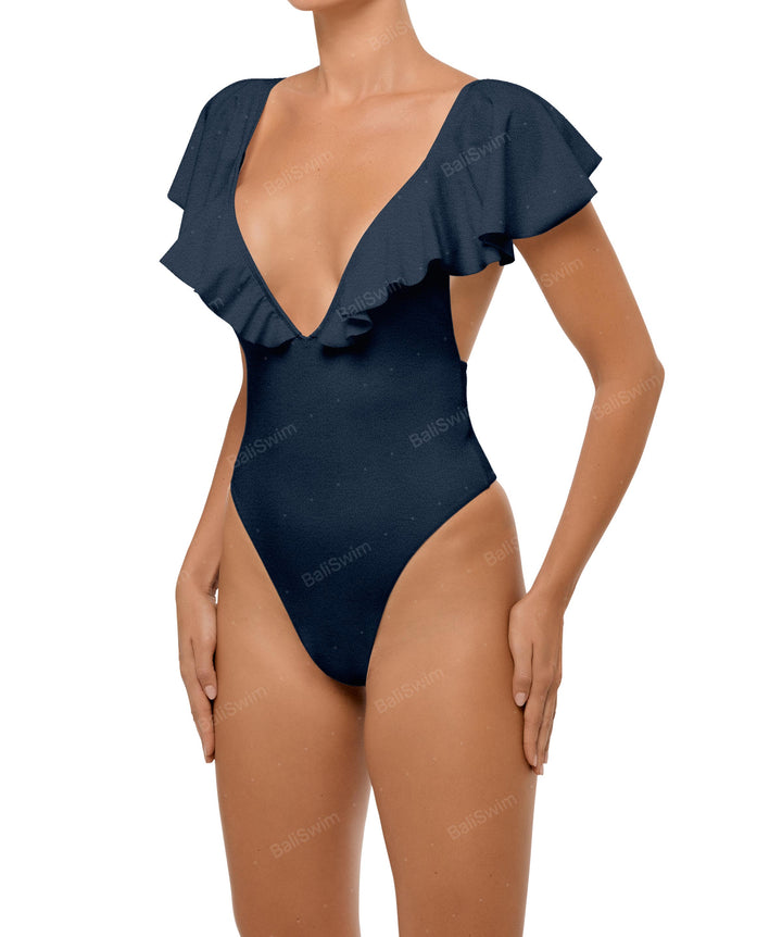 BSWS-S66 Flounce Sleeves One Piece