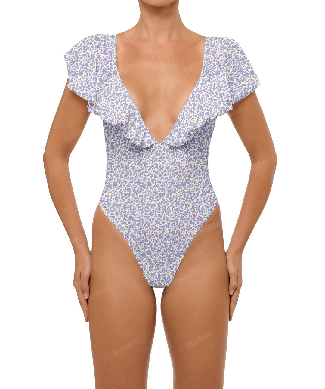 BSWS-S66 Flounce Sleeves One Piece