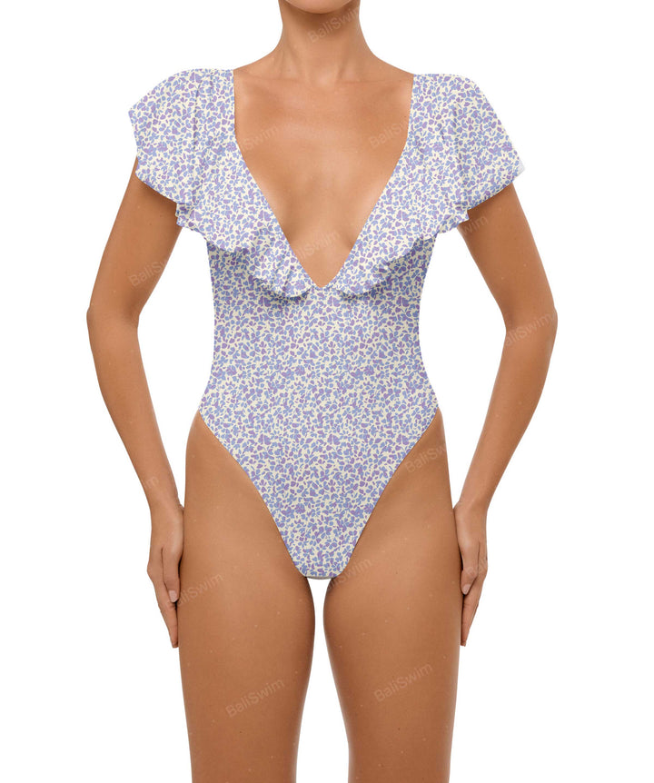 BSWS-S66 Flounce Sleeves One Piece