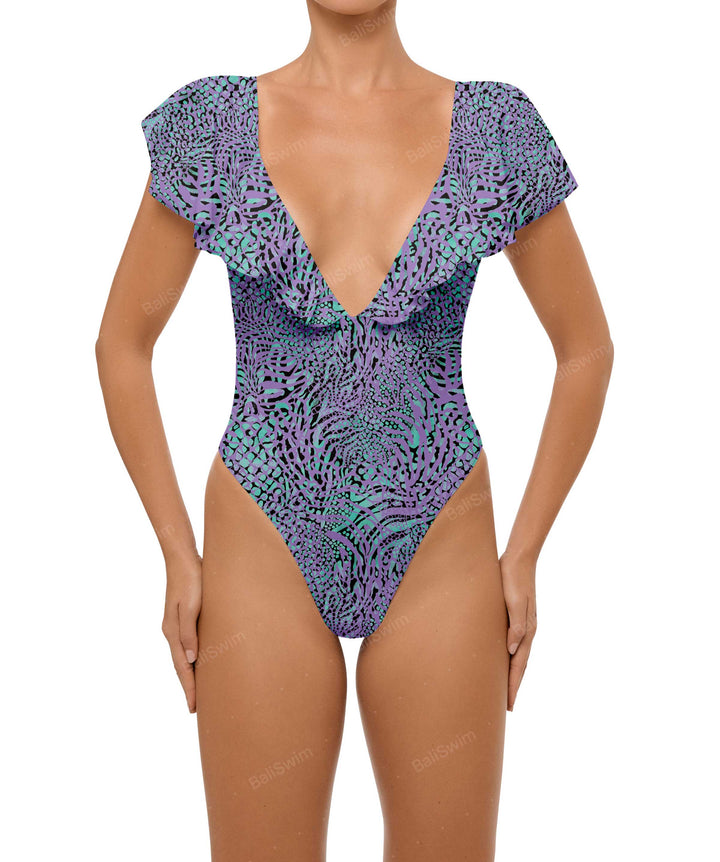 BSWS-S66 Flounce Sleeves One Piece