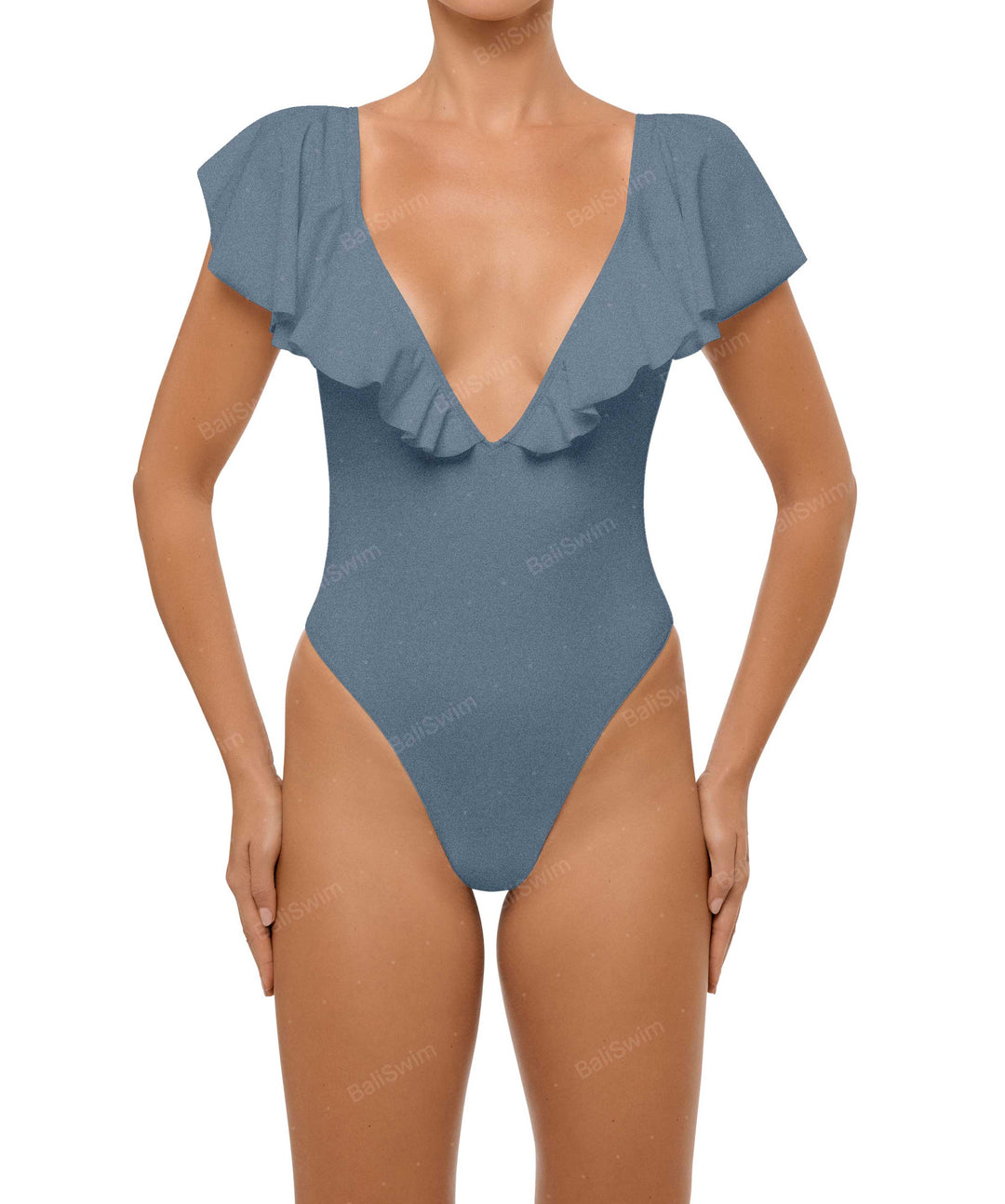 BSWS-S66 Flounce Sleeves One Piece