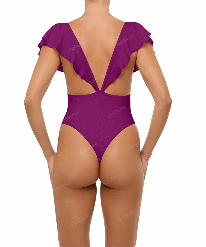 BSWS-S66 Flounce Sleeves One Piece