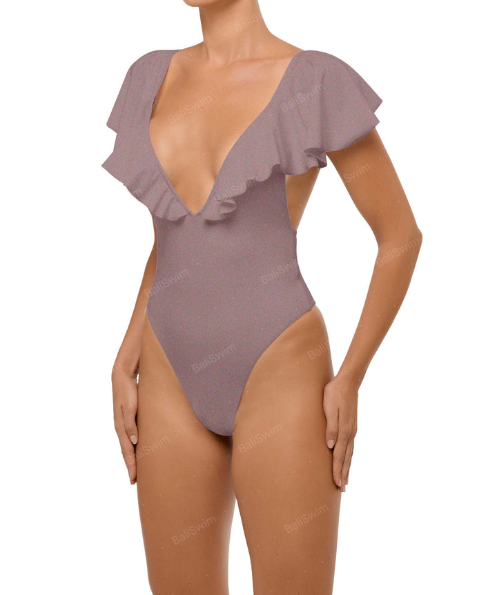 BSWS-S66 Flounce Sleeves One Piece