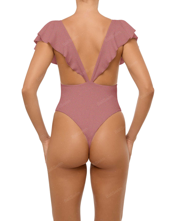 BSWS-S66 Flounce Sleeves One Piece