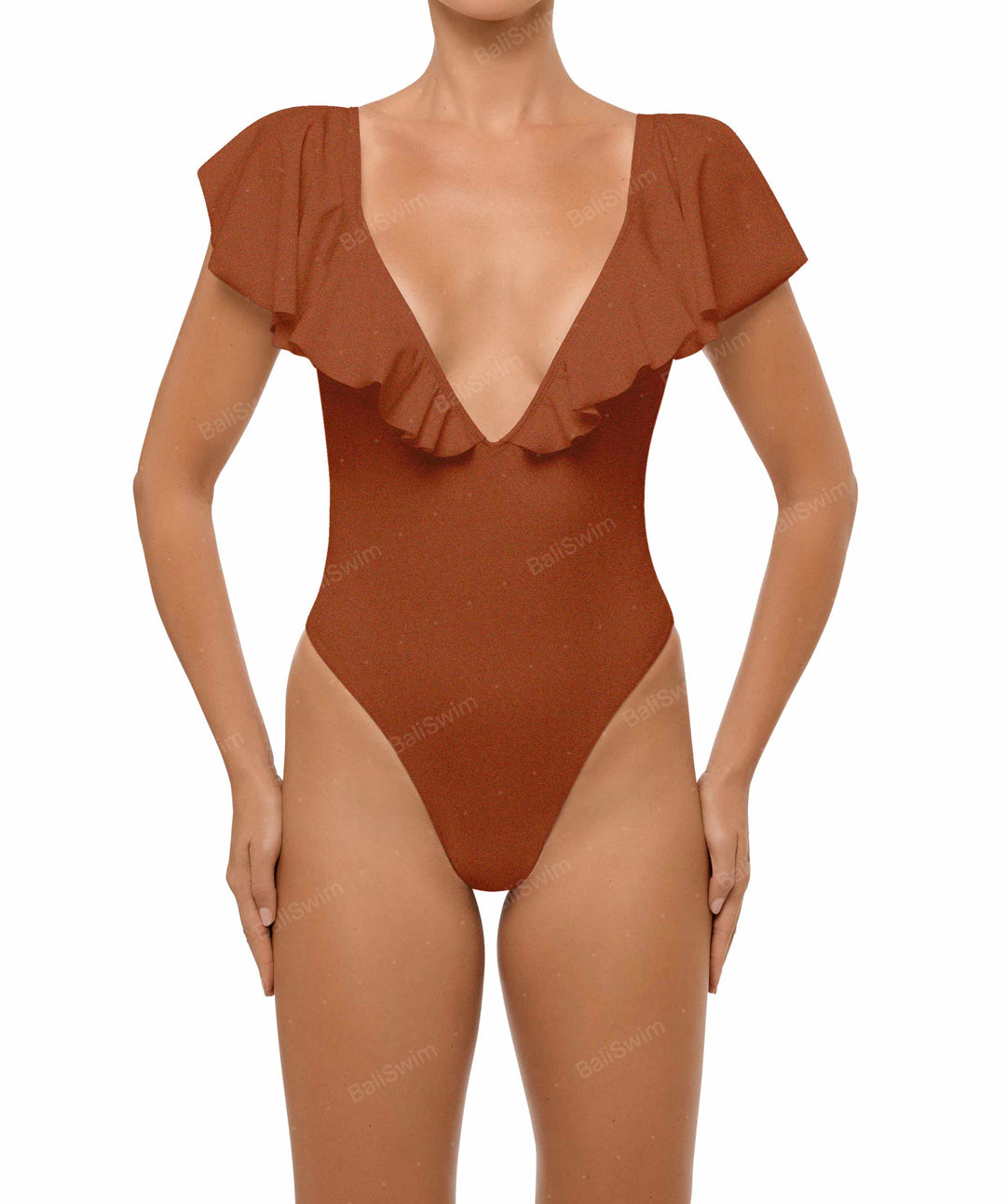 BSWS-S66 Flounce Sleeves One Piece