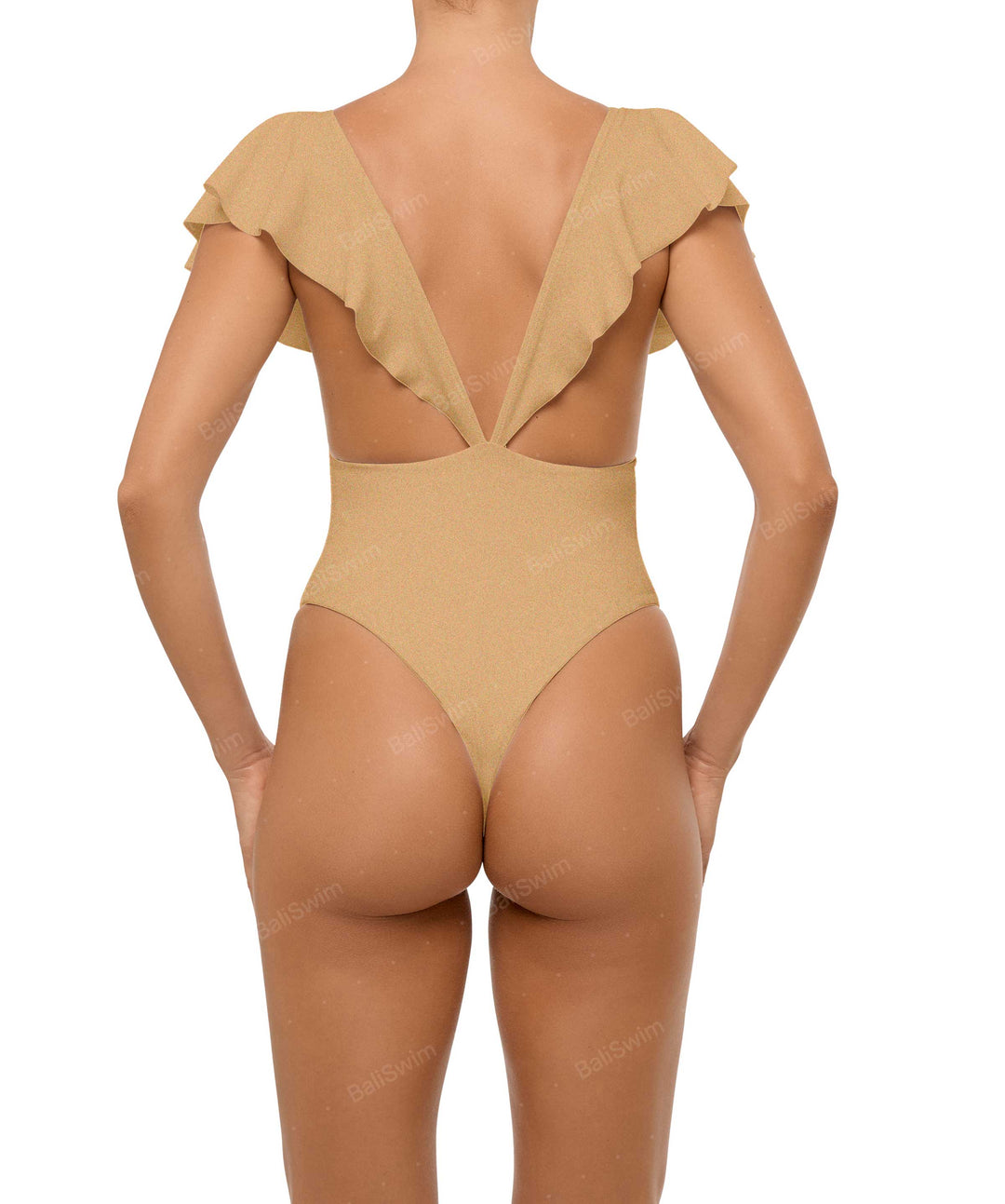 BSWS-S66 Flounce Sleeves One Piece