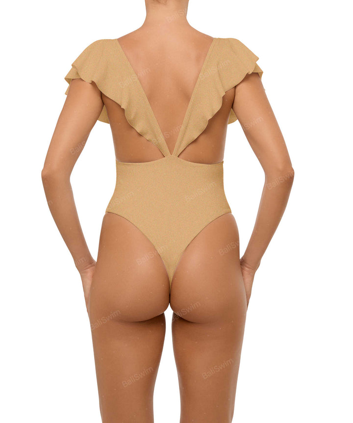 BSWS-S66 Flounce Sleeves One Piece