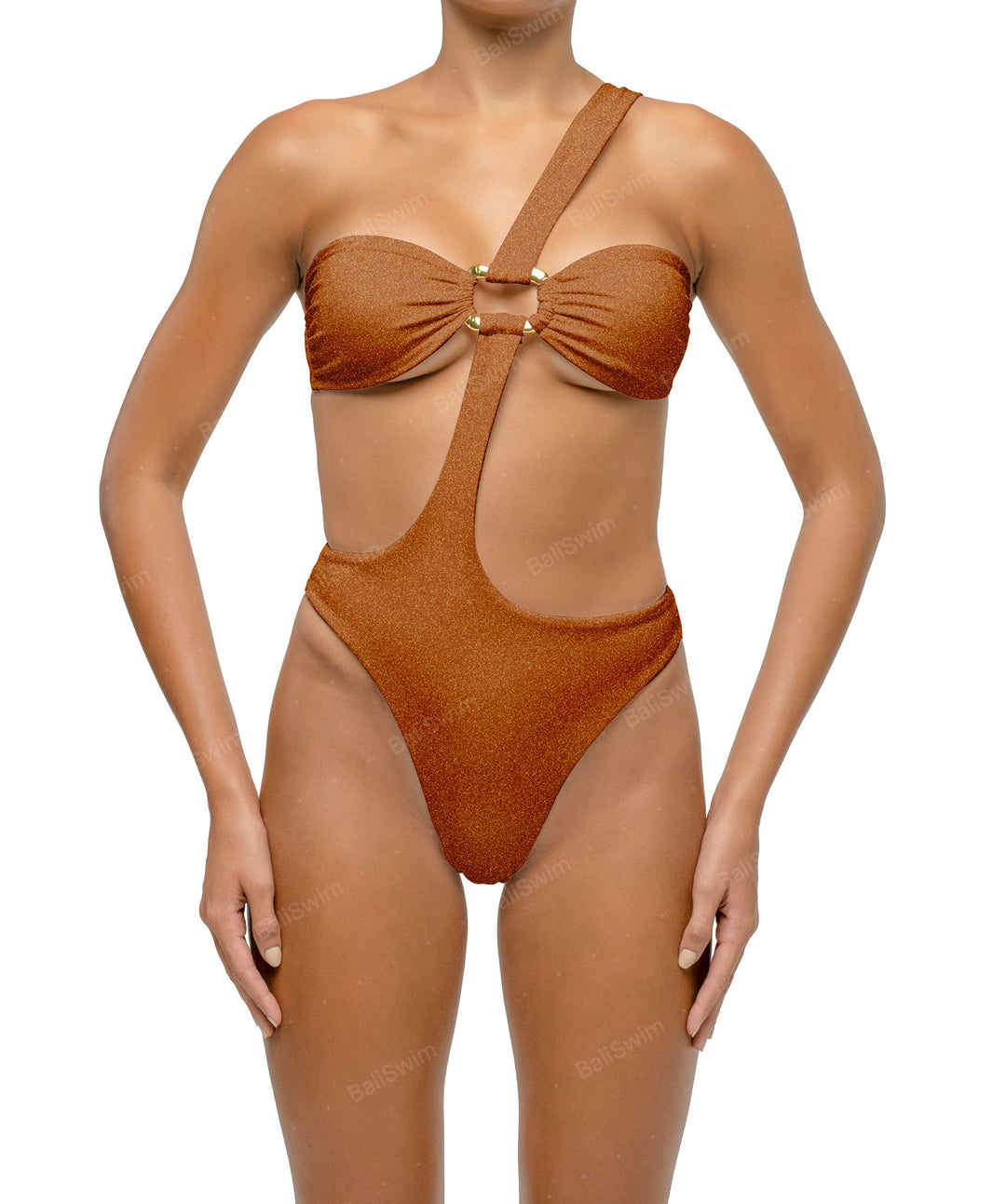 BSWS-S67 Asymetric Wave Ring One Piece