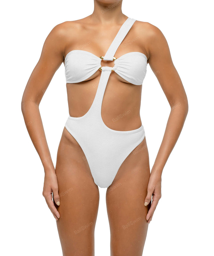 BSWS-S67 Asymetric Wave Ring One Piece