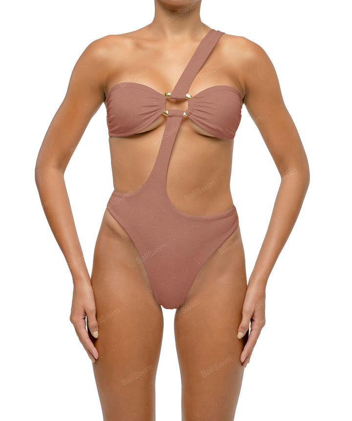 BSWS-S67 Asymetric Wave Ring One Piece