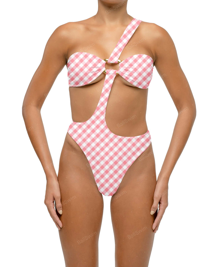 BSWS-S67 Asymetric Wave Ring One Piece