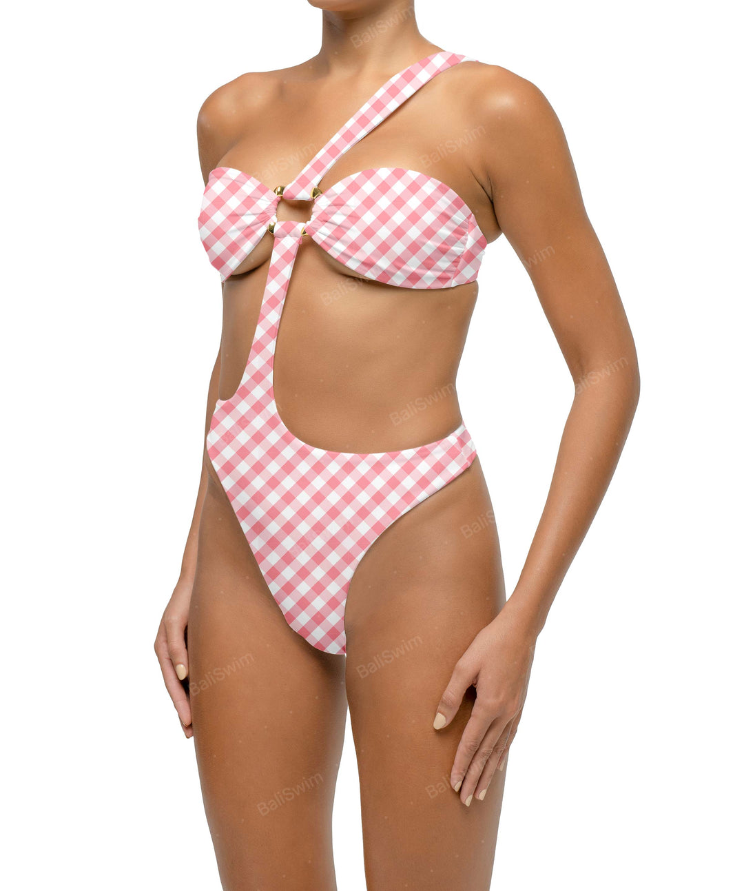 BSWS-S67 Asymetric Wave Ring One Piece