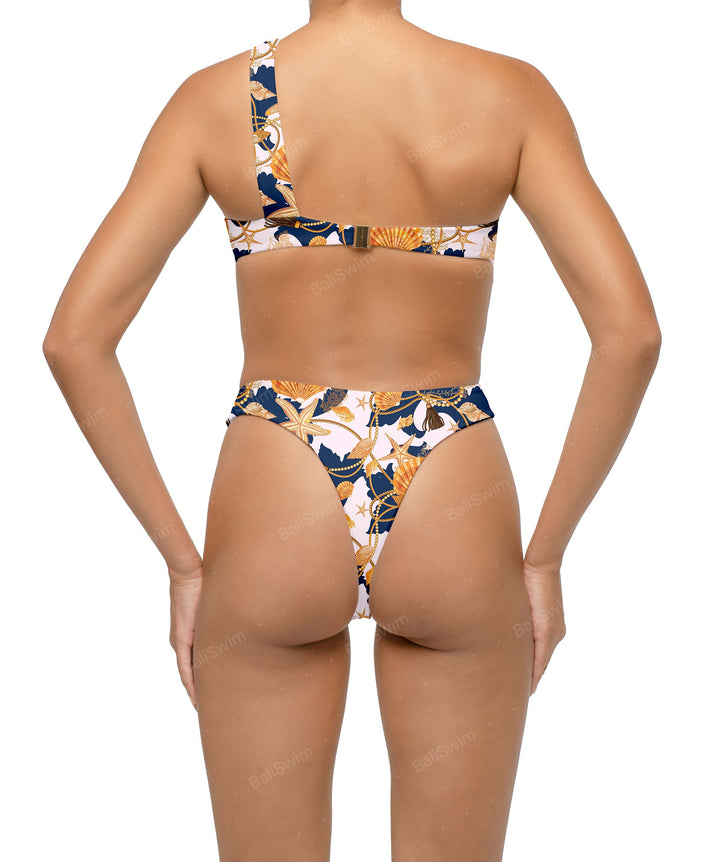 BSWS-S67 Asymetric Wave Ring One Piece