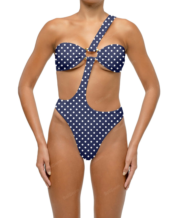 BSWS-S67 Asymetric Wave Ring One Piece