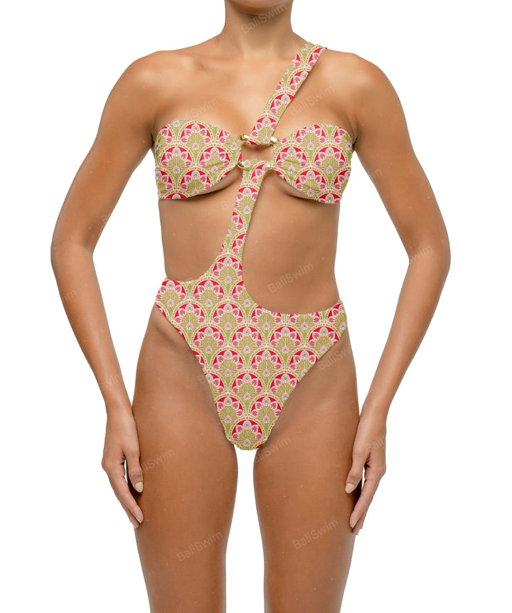 BSWS-S67 Asymetric Wave Ring One Piece