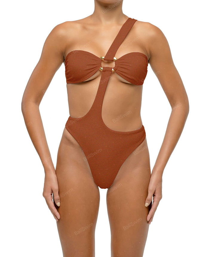 BSWS-S67 Asymetric Wave Ring One Piece