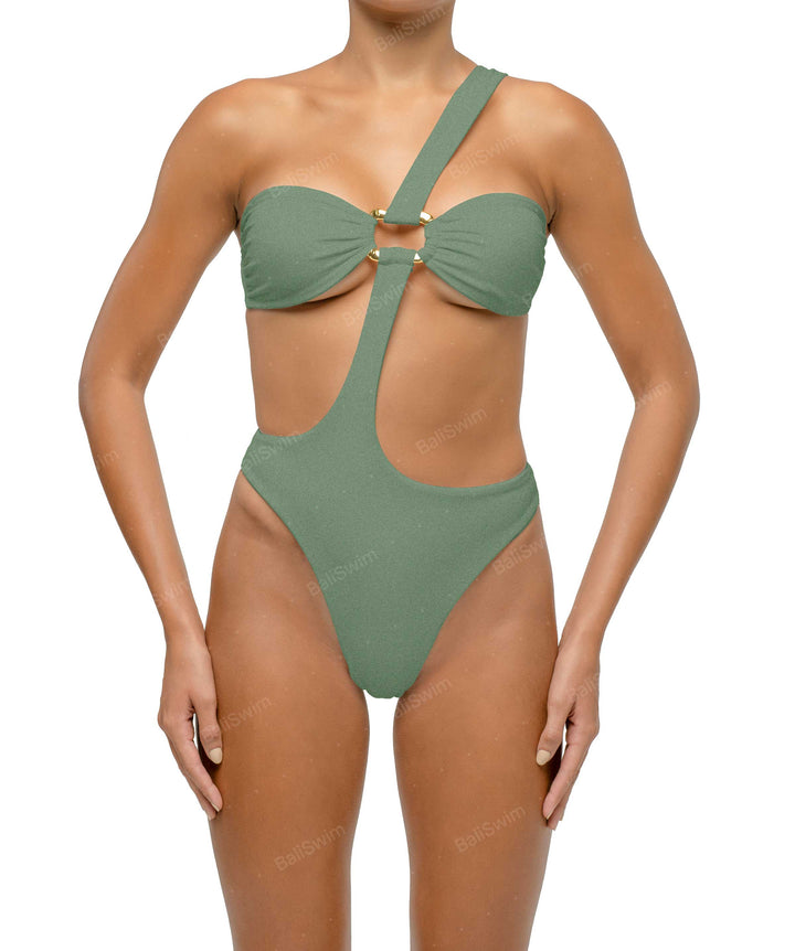 BSWS-S67 Asymetric Wave Ring One Piece