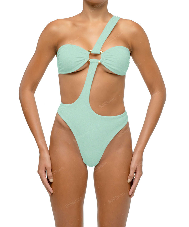 BSWS-S67 Asymetric Wave Ring One Piece