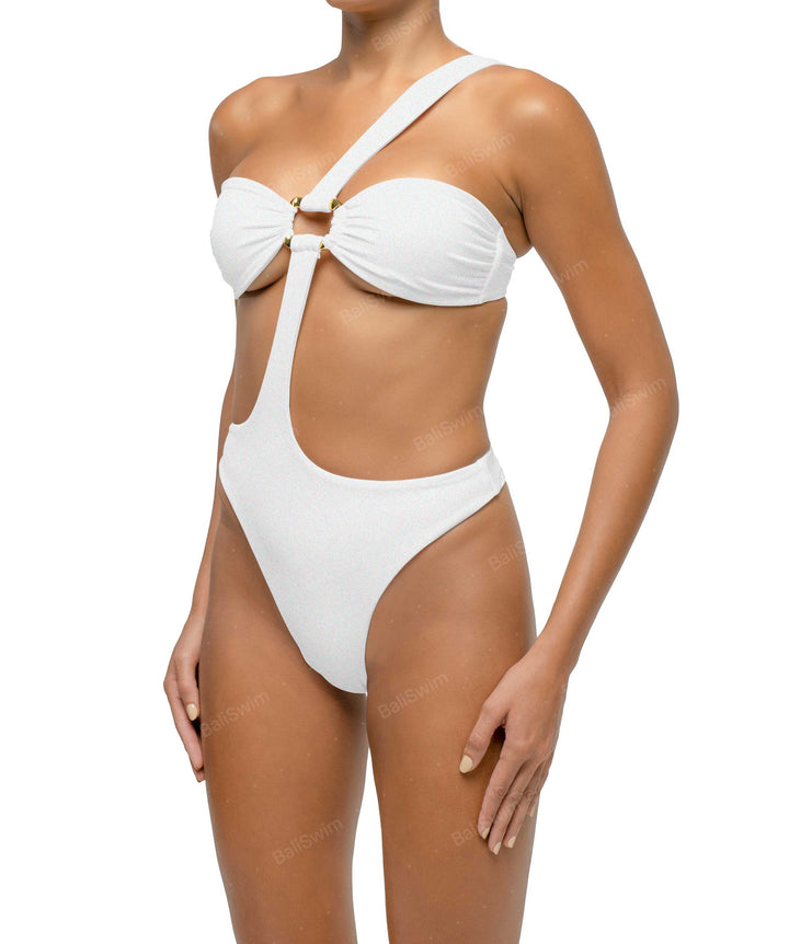 BSWS-S67 Asymetric Wave Ring One Piece