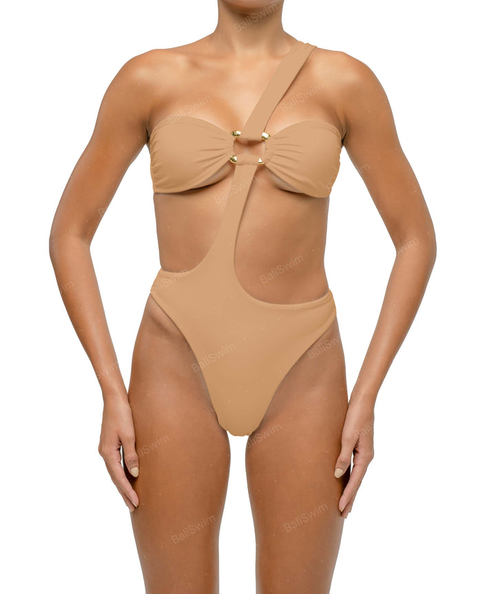 BSWS-S67 Asymetric Wave Ring One Piece