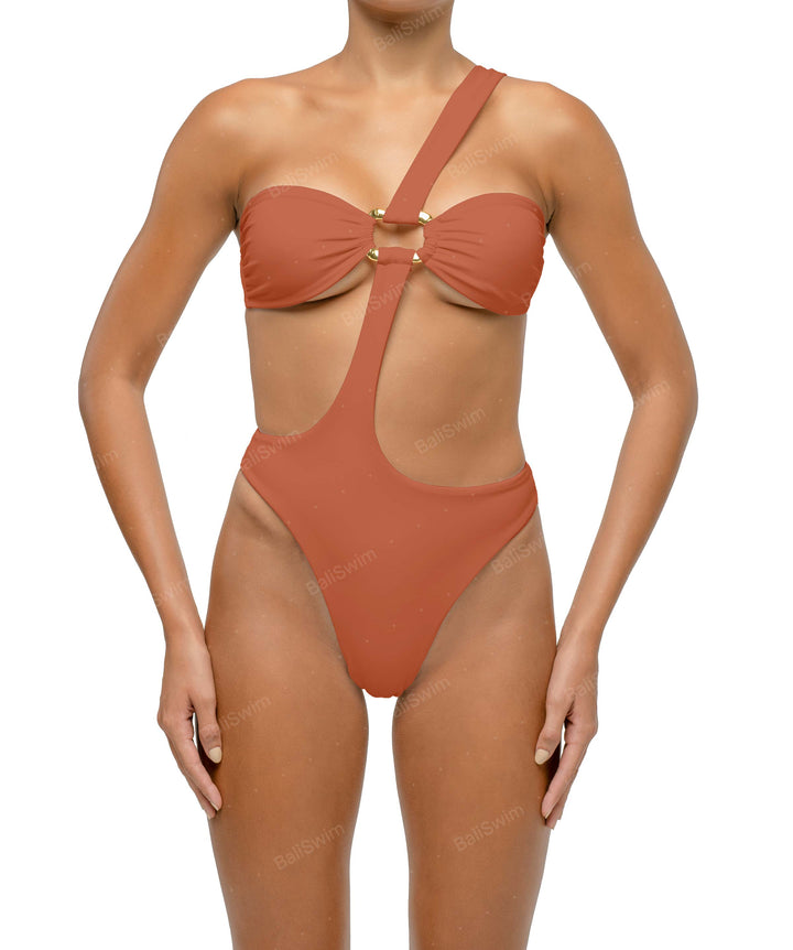 BSWS-S67 Asymetric Wave Ring One Piece