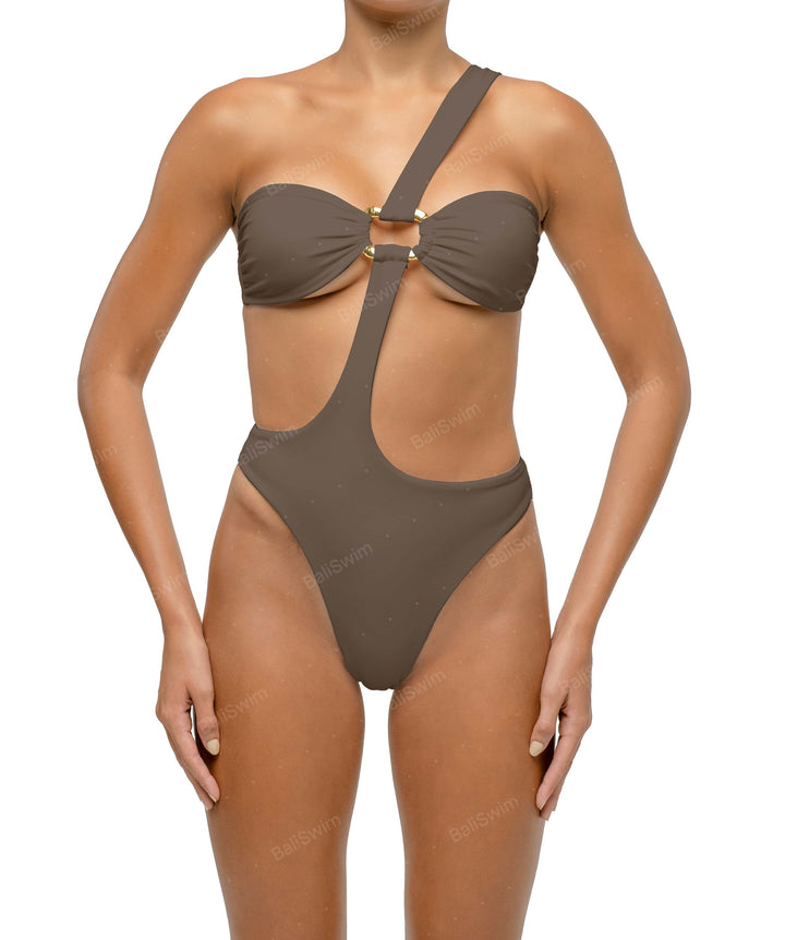 BSWS-S67 Asymetric Wave Ring One Piece