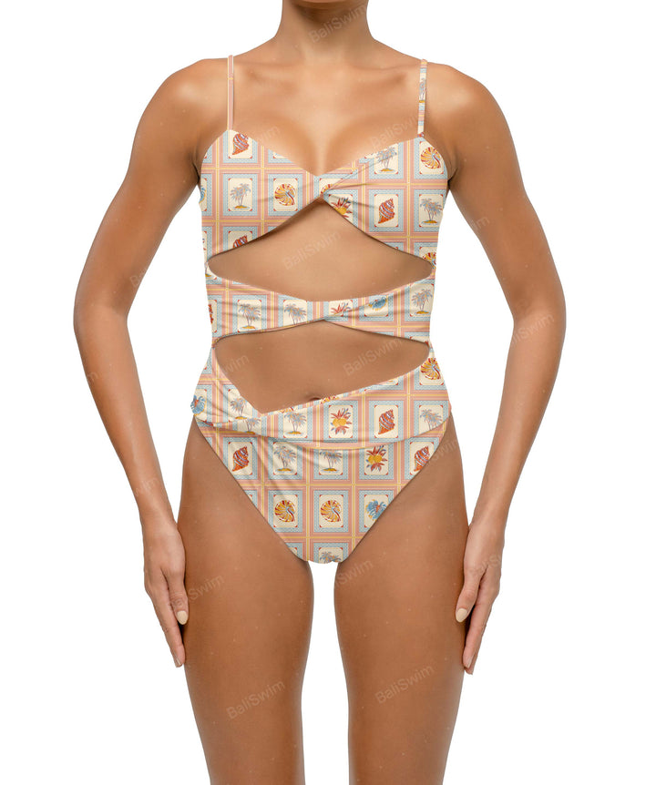 BSWS-S69 Triple Twist One Piece