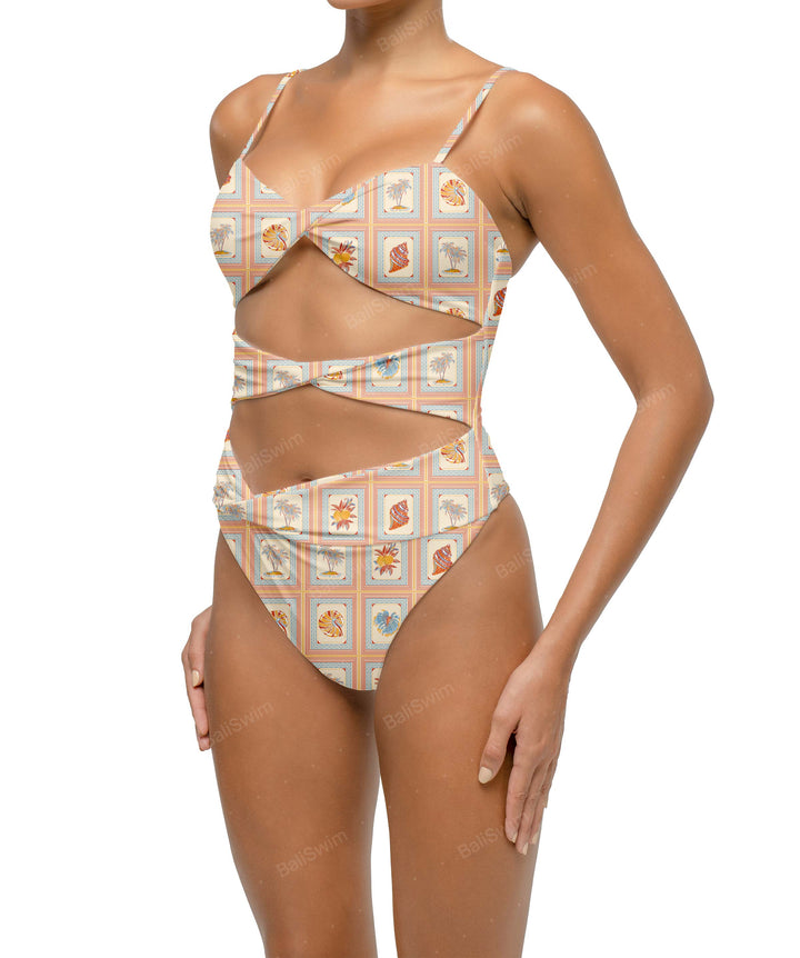 BSWS-S69 Triple Twist One Piece